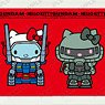 Gundam & Hello Kitty Trading Mini Art Frame (Set of 9) (Anime Toy)