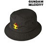 Gundam & Hello Kitty Embroidery Baqet Hat (Anime Toy)