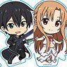 Sword Art Online Trading Acrylic Chain (Set of 7) (Anime Toy)