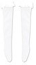 PNM Lace Tulle Socks (White) (Fashion Doll)