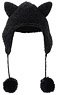 PNS Snotty Cat Nekomimi Knit Hatt II (Black) (Fashion Doll)