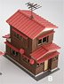 (N) 二階建住宅 B (組み立てキット) (鉄道模型)
