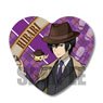 Heart Can Badge Katekyo Hitman Reborn! Kyoya Hibari (Vongola Detective Agency) (Anime Toy)