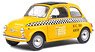 フィアット 500 タクシー NYC 1965 (イエロー) (ミニカー)