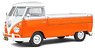 Volkswagen T1 Pickup 1950 (Orange/White) (Diecast Car)