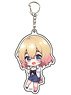 Big Acrylic Key Ring [Rent-A-Girlfriend] 02 Mami Nanami Valentine Ver. (Mini Chara) (Anime Toy)