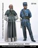 Monk & Policeman, WW2 (Plastic model)