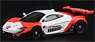 マクラーレンP1 GTR レッド/ホワイト (ミニカー)