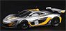 McLaren P1 GTR Yellow/Silver (Diecast Car)