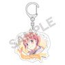 The Quintessential Quintuplets Acrylic Key Ring Ichika Heart Frame (Anime Toy)