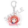 The Quintessential Quintuplets Acrylic Key Ring Itsuki Heart Frame (Anime Toy)