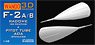 F-2A/B Radome & Pitot Tube AOA (for Hasegawa) (Plastic model)