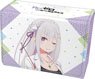 Synthetic Leather Deck Case W Re:Zero -Starting Life in Another World- [Emilia] (Card Supplies)