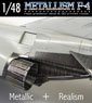 Metallism F-4 Heat Gradation Decal & 3D Printed Nozzle for F-4E Phantom (Plastic model)