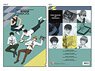 The New Prince of Tennis Clear File (B Kaoru Kaido / Wakashi Hiyoshi / Akaya Kirihara / Hikaru Zaizen) (Anime Toy)