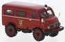 (HO) メルセデス ウニモグ 402 消防車 `Klosters` 1956 (鉄道模型)