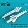 Kh-23M Missile with APU-68 (2 Pieces) (Plastic model)