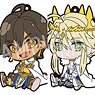 Fate/Grand Order - Divine Realm of the Round Table: Camelot Petanko Rubber Strap (Set of 6) (Anime Toy)