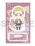 Attack on Titan x Pas Chara Acrylic Stand Erwin (Anime Toy)