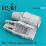 MiG-29 Exhaust Nozzles for Trumpeter Kit (Plastic model)