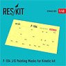 F-104 J/G Painting Masks for Kinetic Kit (1/48) (Plastic model)