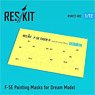 F-5E Tiger II Painting Masks for DreamModel Kit (Plastic model)