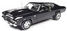 1969 Chevy Chevelle (Baldwin Mortion) Tuxedo Black (Diecast Car)
