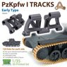 PzKpfw I Tracks Early Type for Ausf.A (Plastic model)