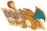 Pokemon Retro Sticker Collection 9. Charizard (Anime Toy)