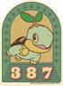 Pokemon Retro Sticker Collection 13. Turtwig (Anime Toy)