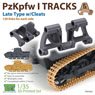 PzKpfw I Tracks Late Type w/Cleats for Ausf.A/B (Plastic model)