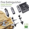 Fire Extinguisher Early Version for WWII German Panzer (Plastic model)