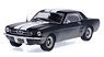 Creed II Adonis Creed`s 1967 Ford Mustang Coupe - Matte Black / White Stripes (Weathered) (ミニカー)