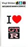 I Love GT-R Sticker KPGC10 (Toy)