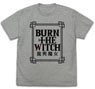 Burn the Witch Logo T-Shirt Traditional Chinese Ver. Mix Gray S (Anime Toy)