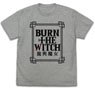 Burn the Witch Logo T-Shirt Traditional Chinese Ver. Mix Gray M (Anime Toy)