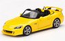 Honda S2000 CR リオイエローパール (左ハンドル) (ミニカー)