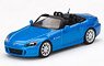 Honda S2000 (AP2) Bermuda Blue Pearl (RHD) (Diecast Car)