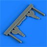 La-5 Undercarriage Covers (for Clear Prop) (Plastic model)