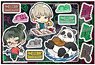 Jujutsu Kaisen Sticker Maki Zenin & Toge Inumaki & Panda Summer Vacation Ver. (Anime Toy)