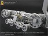 Update Set for Rear Suspension with Spring Loaded Idler of WW II American Half-Track Series (Plastic model)