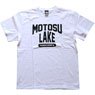 ゆるキャン△ MOTOSU LAKE Tシャツ ホワイトL (キャラクターグッズ)