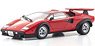 Lamborghini Countach Walter Wolf (Red) (Diecast Car)