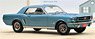 Ford Mustang Hardtop Coupe 1965 Metallic Turquoise (Diecast Car)