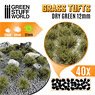Grass Tufts - 12mm Self-Adhesive - Dry Green (Material)