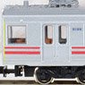 Tokyu Series 8590 (Den-en-toshi Line, 8695 Formation, w/Skirt) Additional Six Middle Car Set (without Motor) (Add-on 6-Car Set) (Pre-colored Completed) (Model Train)