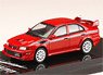 Mitsubishi Lancer Evolution 6 (T.M.E.) Special Coloring Package (CP9A) Passion Red (Diecast Car)