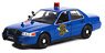 Hot Pursuit - 2008 Ford Crown Victoria Police Interceptor - Michigan State Police (Diecast Car)