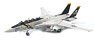 F-14A VF-84 Jolly Rogers AJ200 ウェザリング塗装 (完成品飛行機)