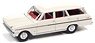 1963 Chevy Nova II Station Wagon Ermine White (Diecast Car)
